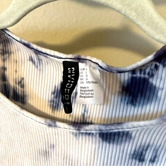 Blue tie dye tank - Picture 2 of 3